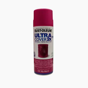 Spray Aerosol Ultra Cover 2x Magenta Satinado Rust Oleum
